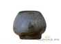 Vessel for mate (kalabas) # 29434, wood firing/ceramic