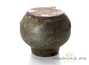 Сосуд для питья мате (калебас) # 29432, дровяной обжиг/керамика