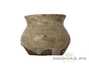 Vessel for mate (kalabas) # 29503, wood firing/ceramic