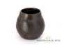 Сосуд для питья мате (калебас) # 29422, дровяной обжиг/керамика