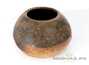 Сосуд для питья мате (калебас) # 29420, дровяной обжиг/керамика