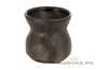 Vessel for mate (kalabas) # 29418, wood firing/ceramic