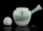 Teapot # 18611, porcelain, handmade painting, 194 ml.
