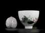 Cup #  2708, Jingdezhen porcelain, hand painting, 90 ml.