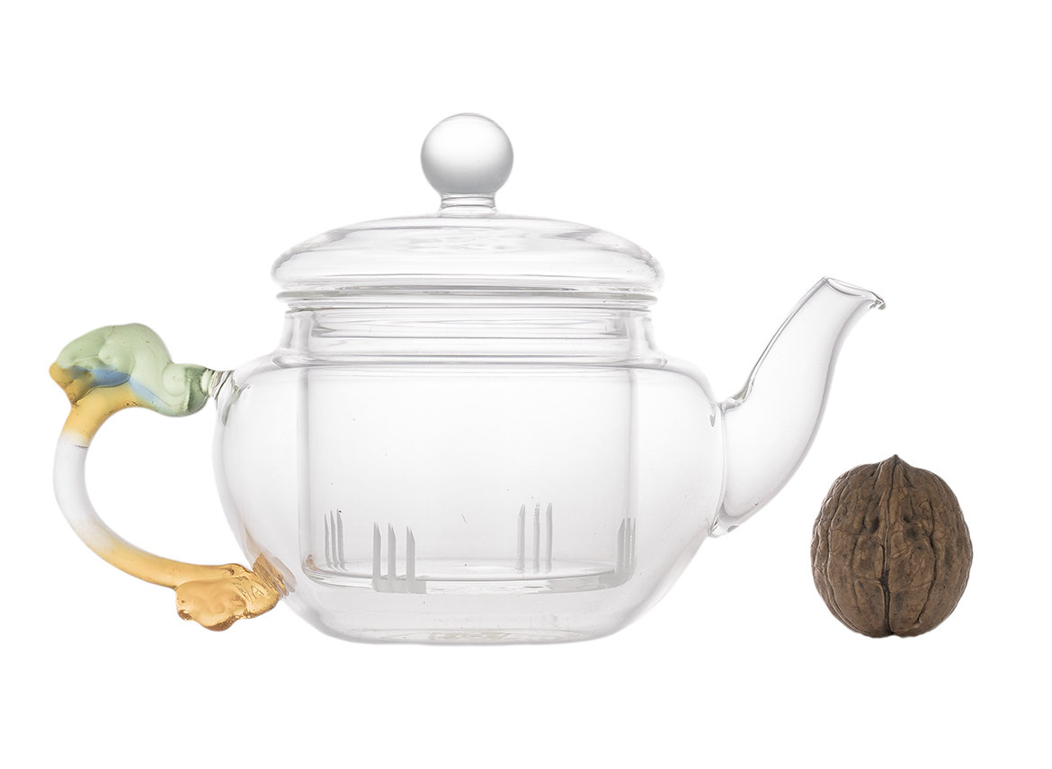 Tea kettle # 3253, fireproof glass, 350 ml.
