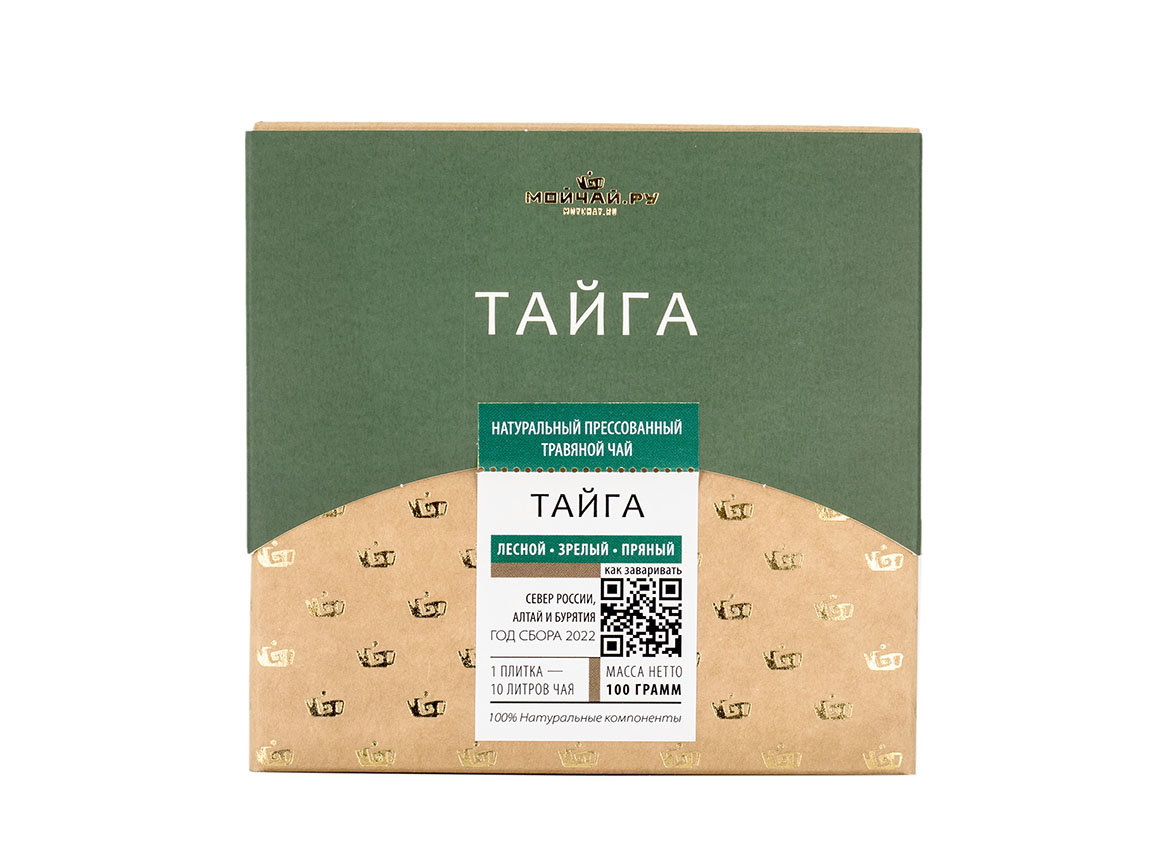 Pressed herbal collection "Taiga", 100 g