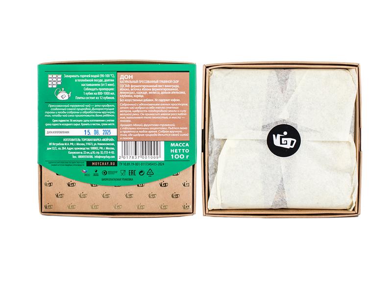 Травяной сбор прессованный «Дон», 100 г