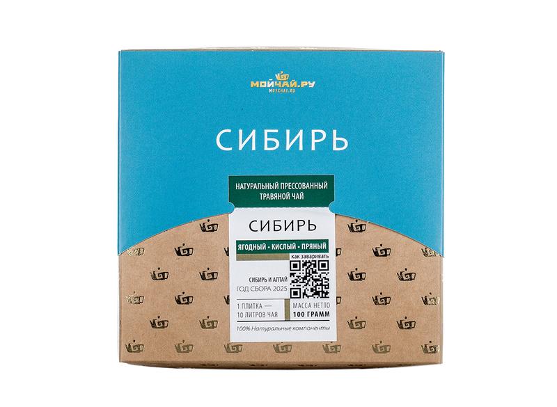 Травяной сбор прессованный «Сибирь»,  100 г