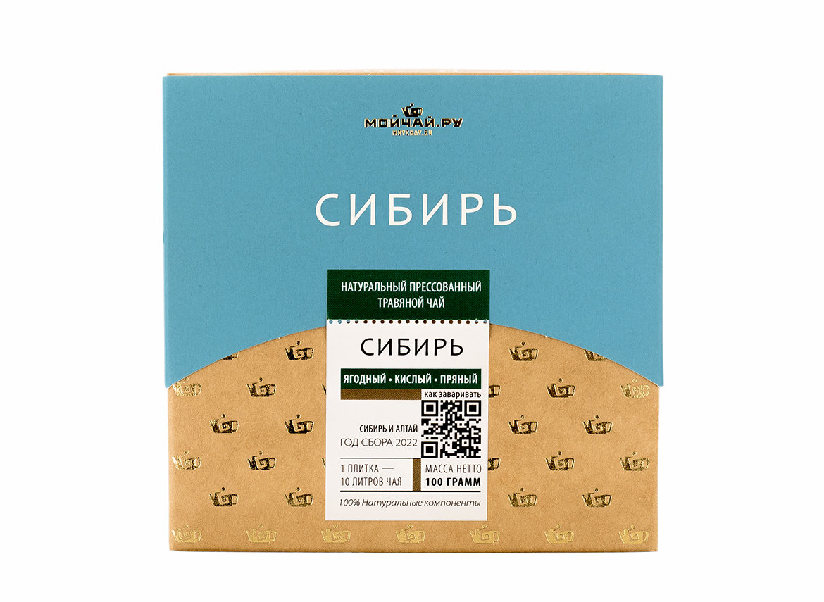 Pressed herb collection "Siberia", 100 g.