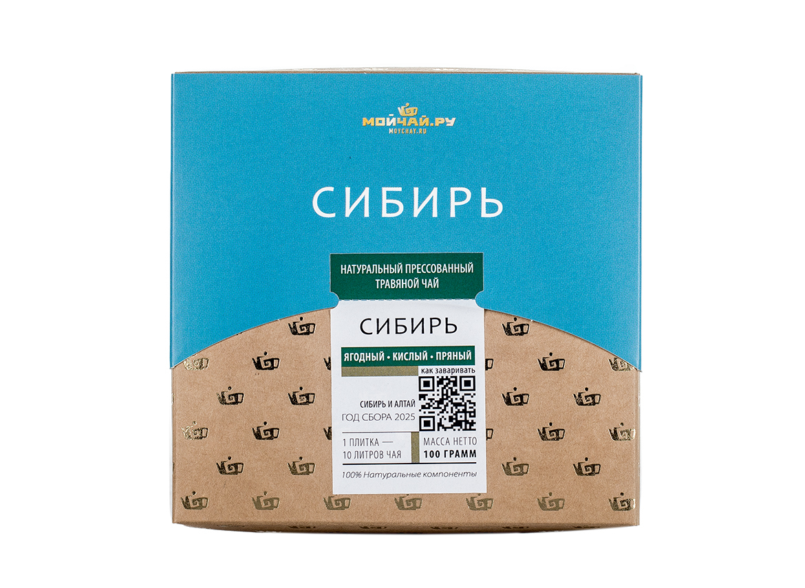 Травяной сбор прессованный «Сибирь»,  100 г