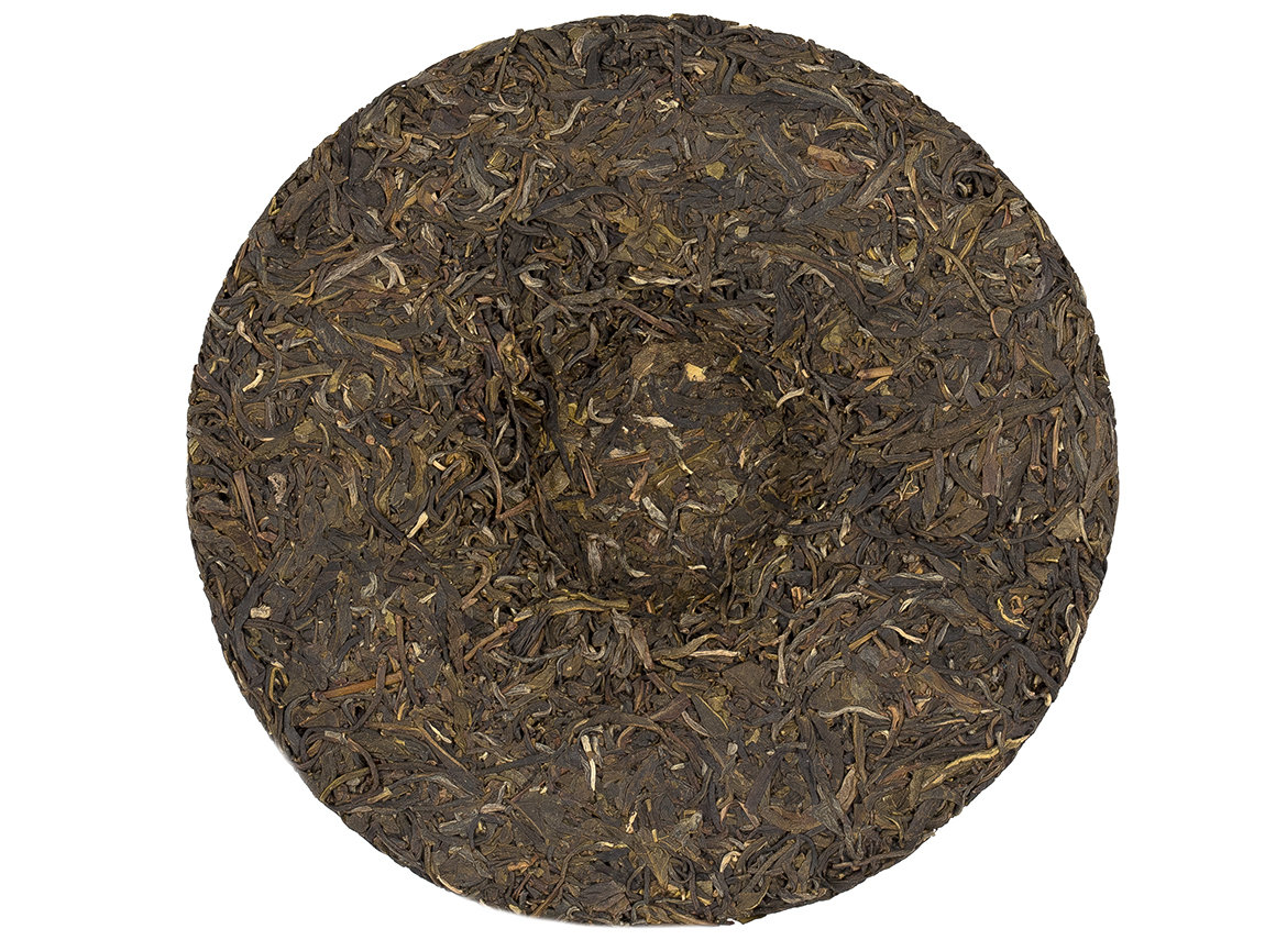 Jingmai Mountain raw puer tea (Moychay.com), 2021, 357 g.