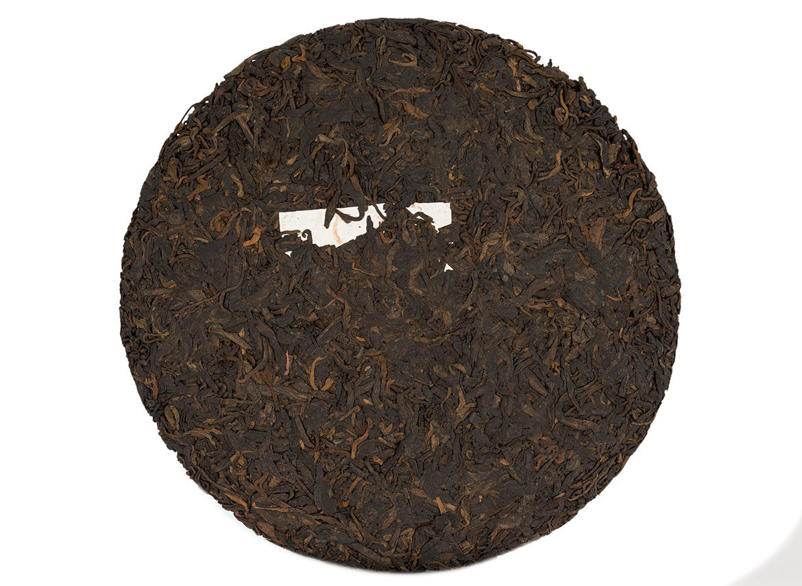Menghai Yesheng Shu Puer Moychay.com (wild tea trees raw material, harvested 2018, pressed 2022), 357 g