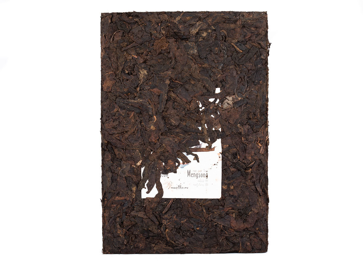 Crane's Tea (Ripe Puer from Mengsong) Moychay.com (material 2017, manufacturing 2020), 500 g