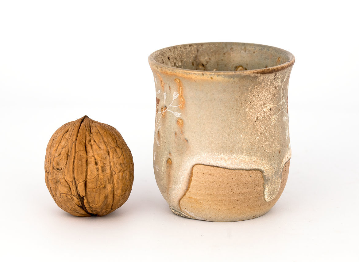 Cup # 29738, wood firing/ceramic/hand painting, 70 ml.