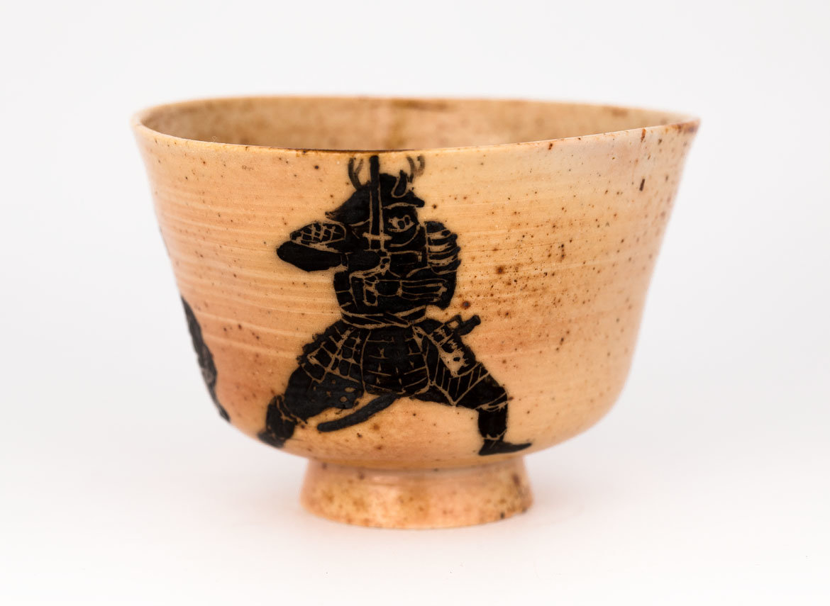 Cup # 29769, wood firing/ porcelain/ hand painting, 90 ml.