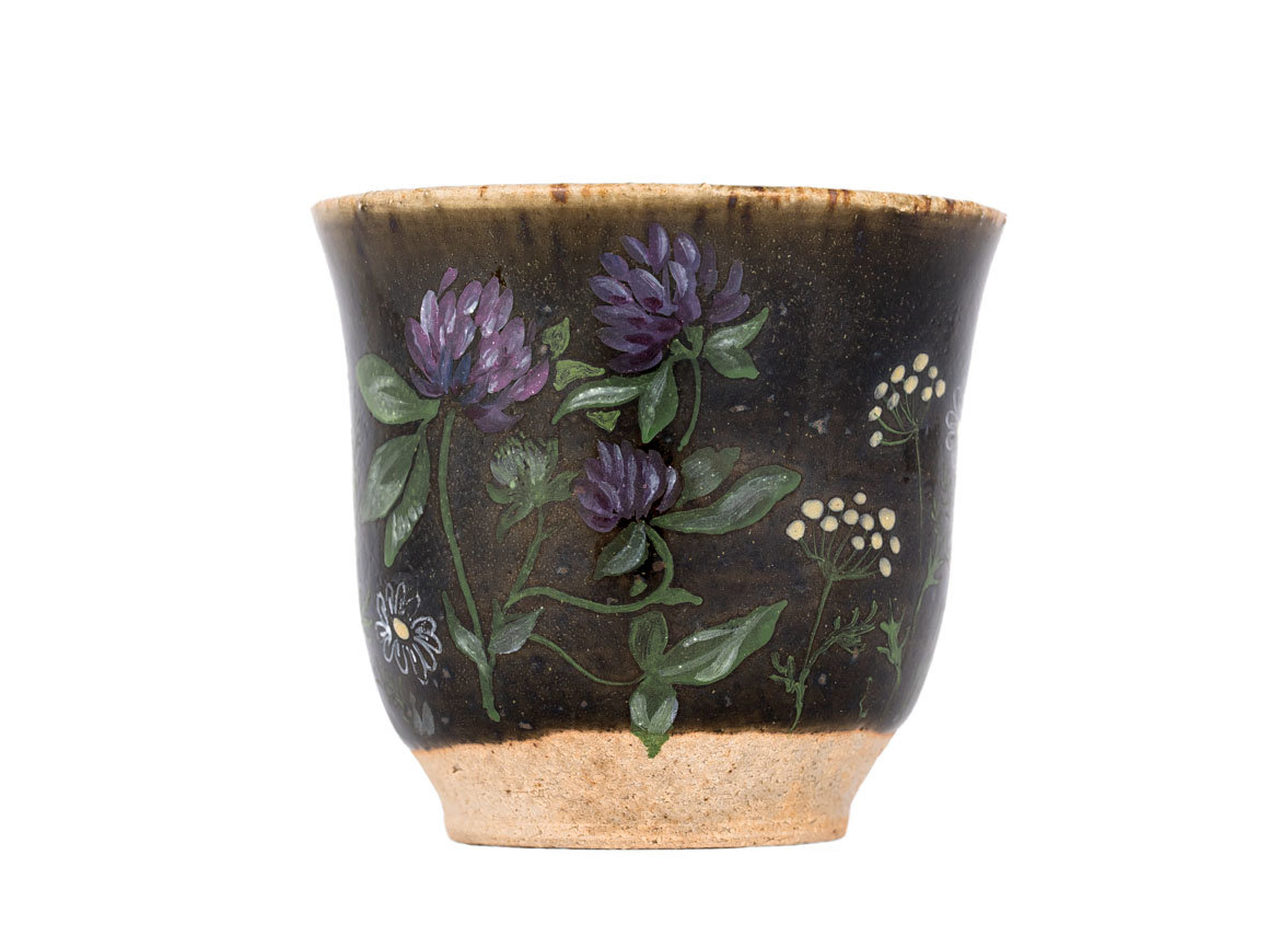 Cup # 29785, wood firing/ceramic/hand painting, 90 ml.