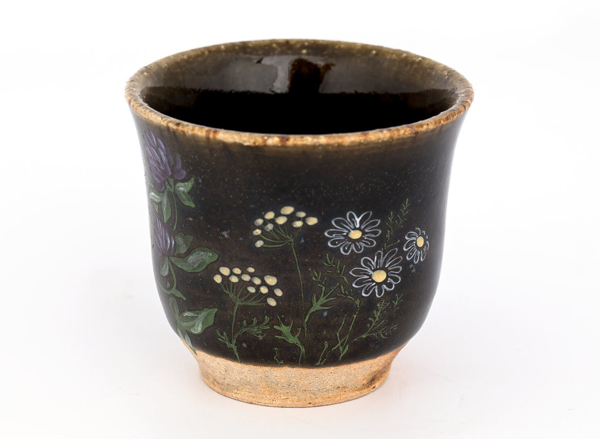 Cup # 29785, wood firing/ceramic/hand painting, 90 ml.