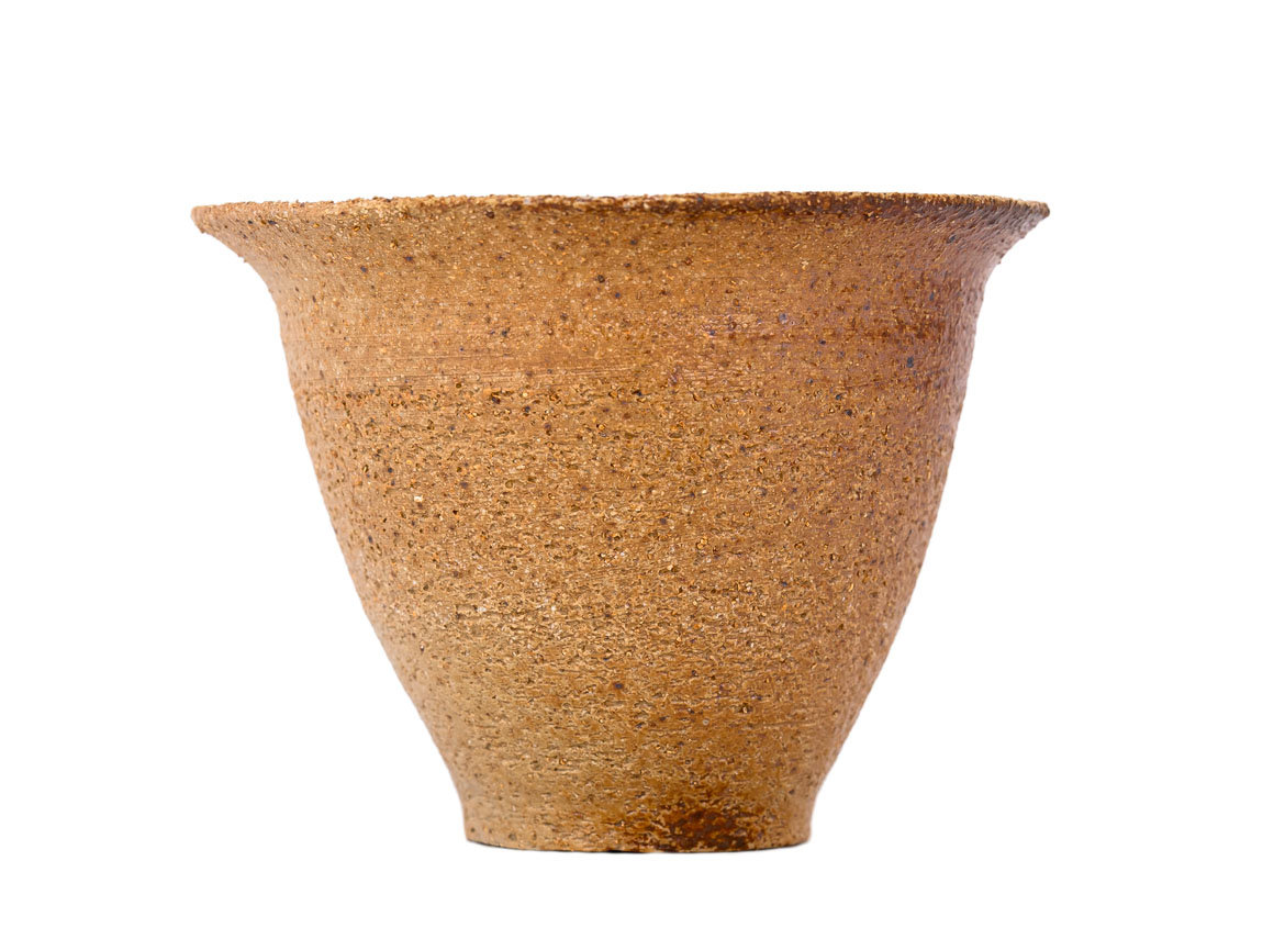 Сосуд для питья мате (калебас) # 29888, дровяной обжиг/керамика