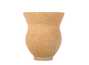 Vessel for mate (kalabas) # 29893, wood firing/ceramic