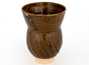 Сосуд для питья мате (калебас) # 29898, дровяной обжиг/керамика