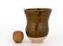 Сосуд для питья мате (калебас) # 29902, дровяной обжиг/керамика