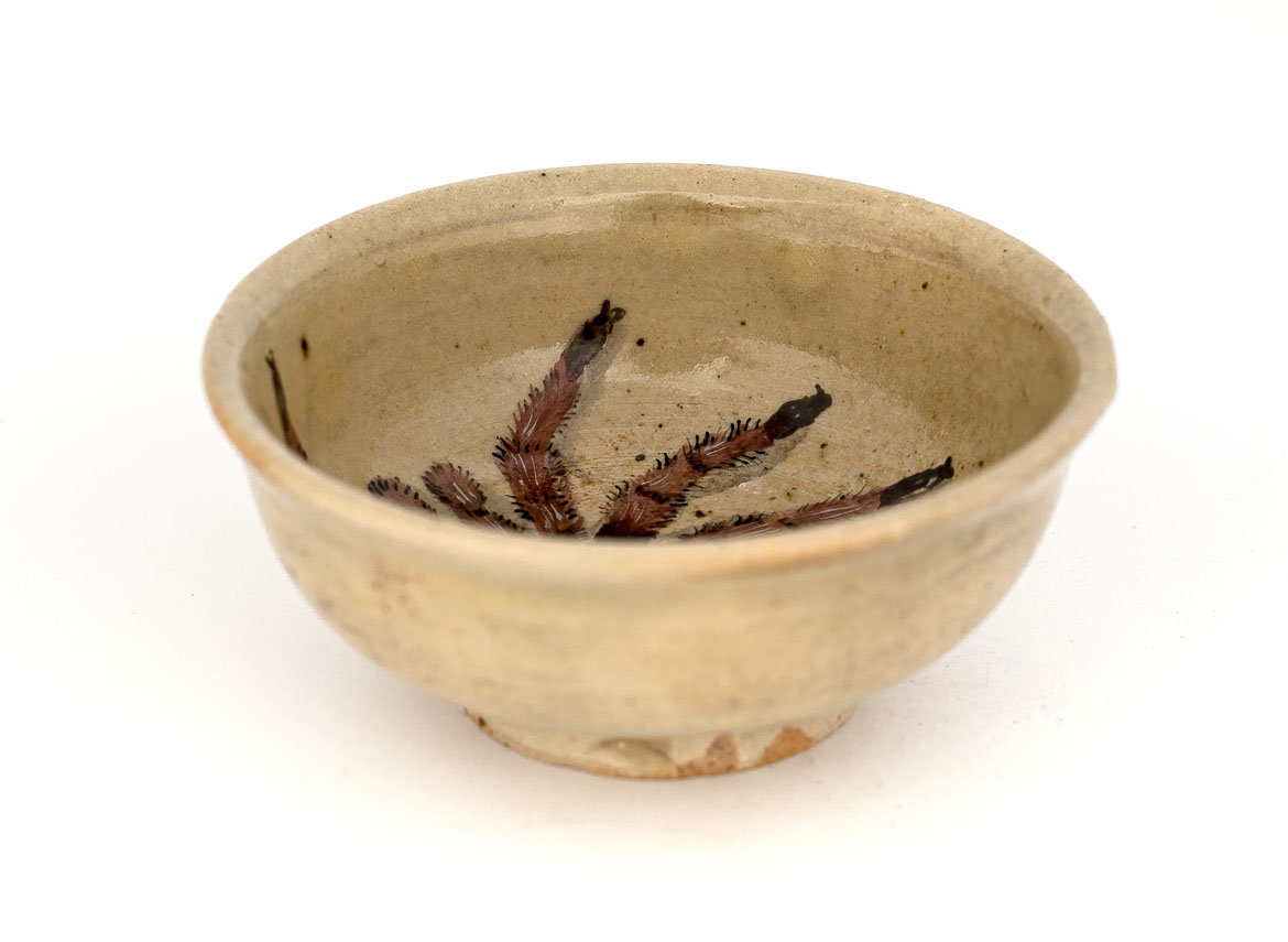 Cup # 29952, wood firing/hand painting/porcelain, 80 ml.