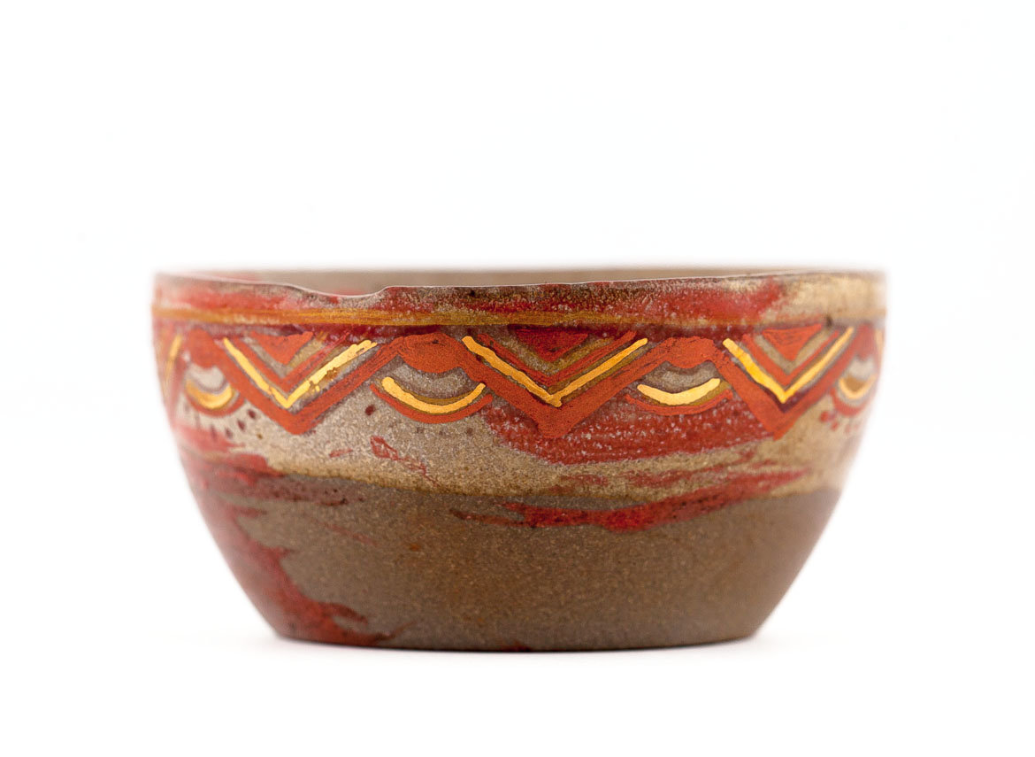 Cup # 30138, wood firing/ceramic/hand painting, 44 ml.