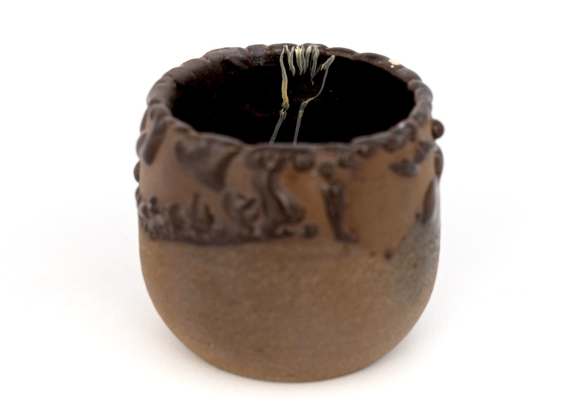 Cup # 30139, wood firing/ceramic /hand painting, 80 ml.