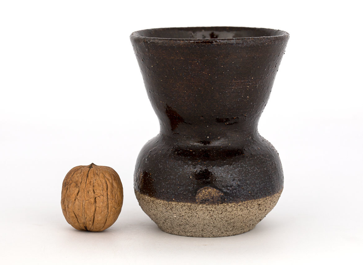 Vessel for mate (kalabas) # 30143,  ceramic