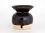 Vessel for mate (kalabas) # 30146,  ceramic