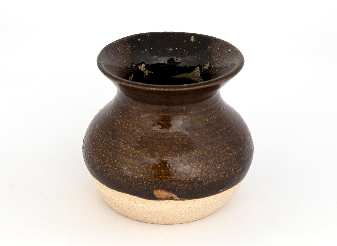 Vessel for mate (kalabas) # 30149, ceramic