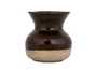 Vessel for mate (kalabas) # 30150, ceramic