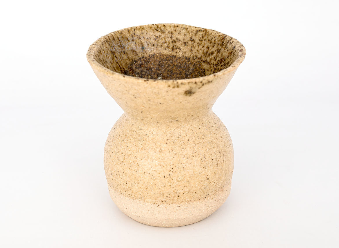 Vessel for mate (kalabas) # 30158, ceramic, 40 ml.