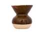 Сосуд для питья мате (калебас) # 30162, керамика