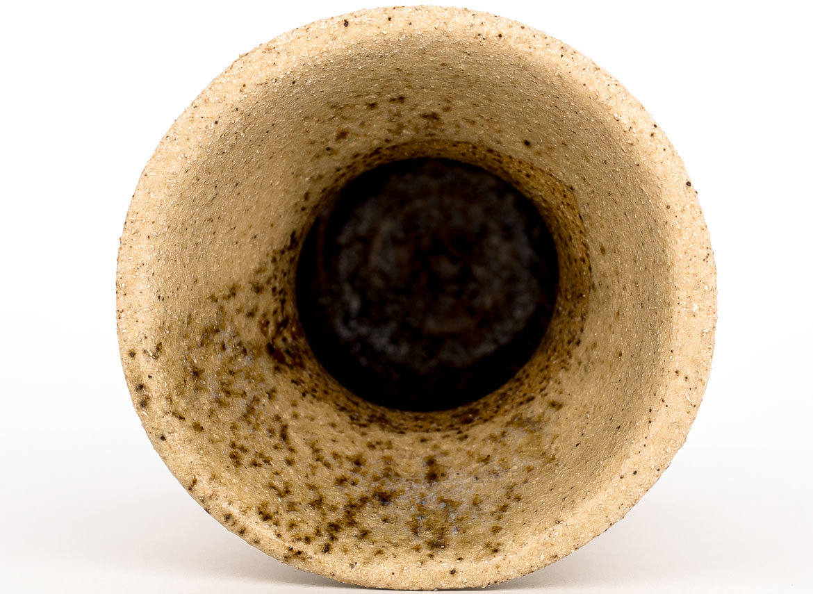 Vessel for mate (kalabas) # 30164, ceramic