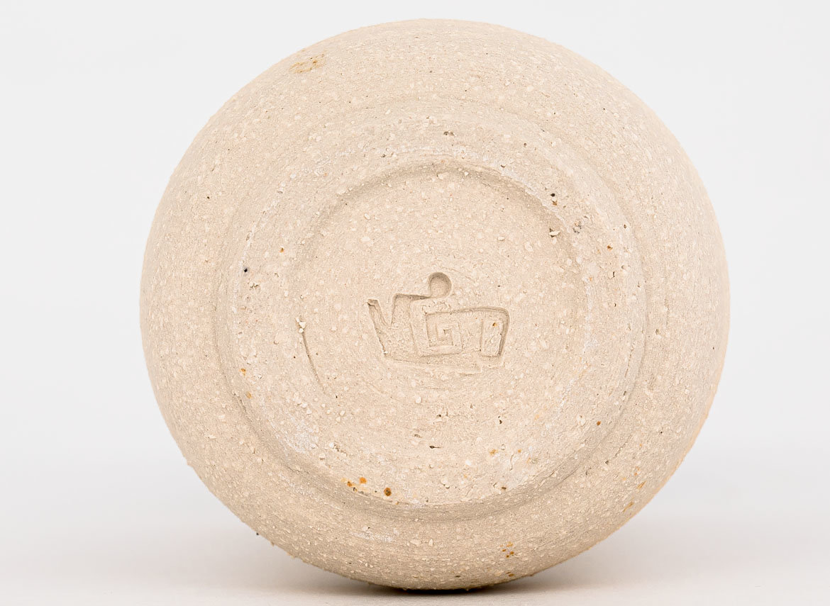 Vessel for mate (kalabas) # 30170, ceramic