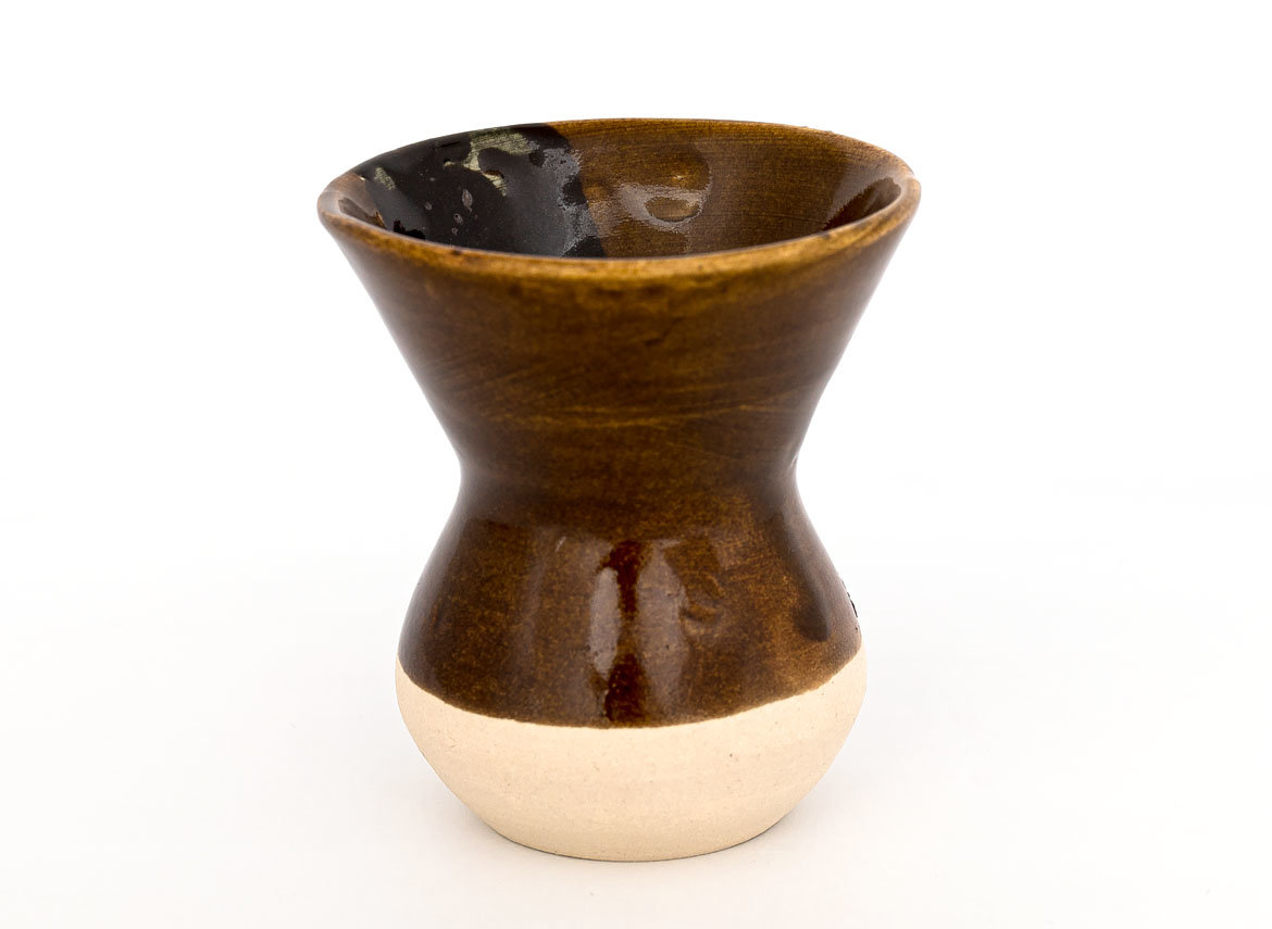 Vessel for mate (kalabas) # 30174, ceramic