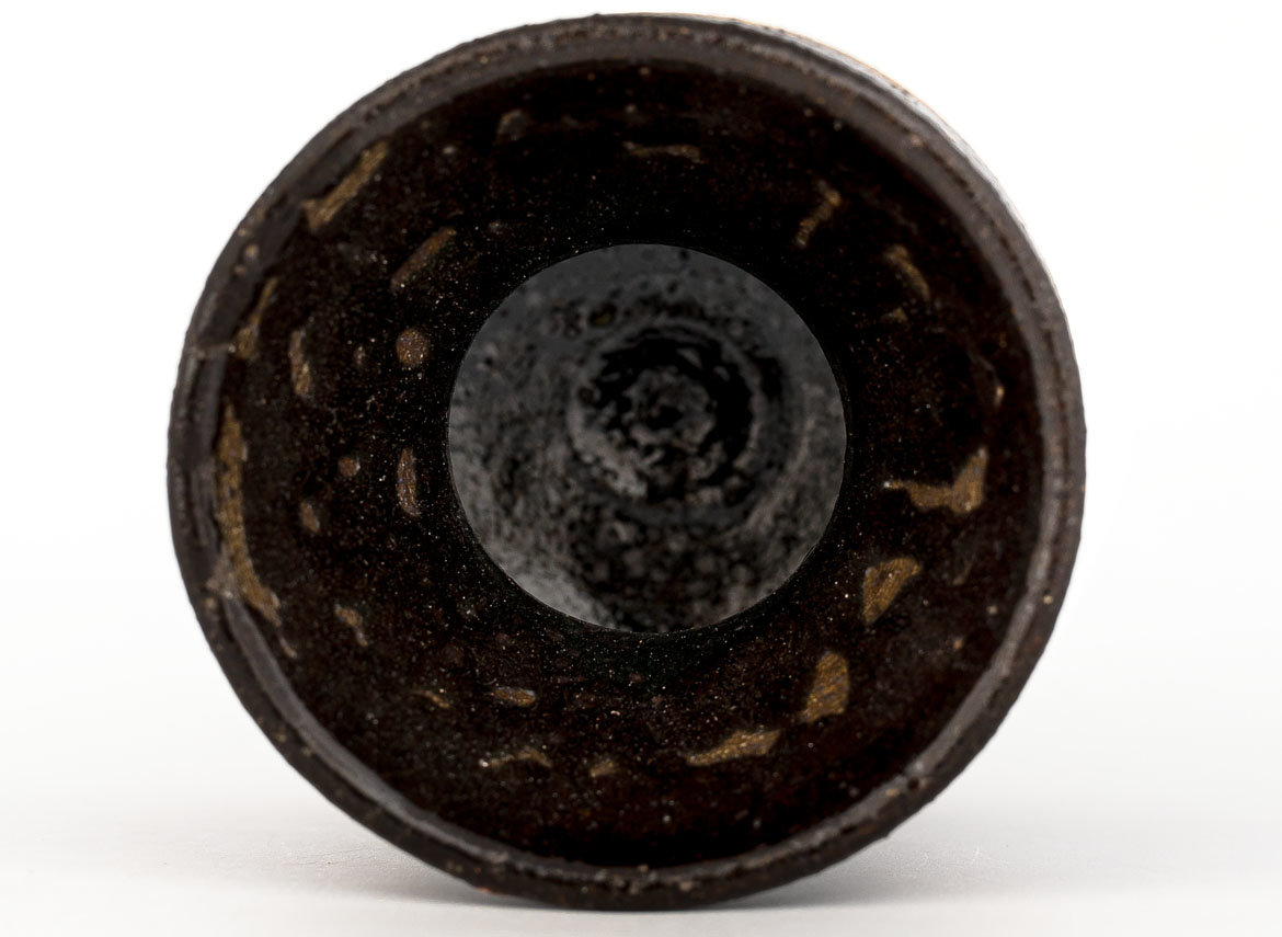 Vessel for mate (kalabas) # 30179, ceramic