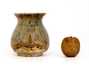 Сосуд для питья мате (калебас) # 30200, дровяной обжиг/керамика