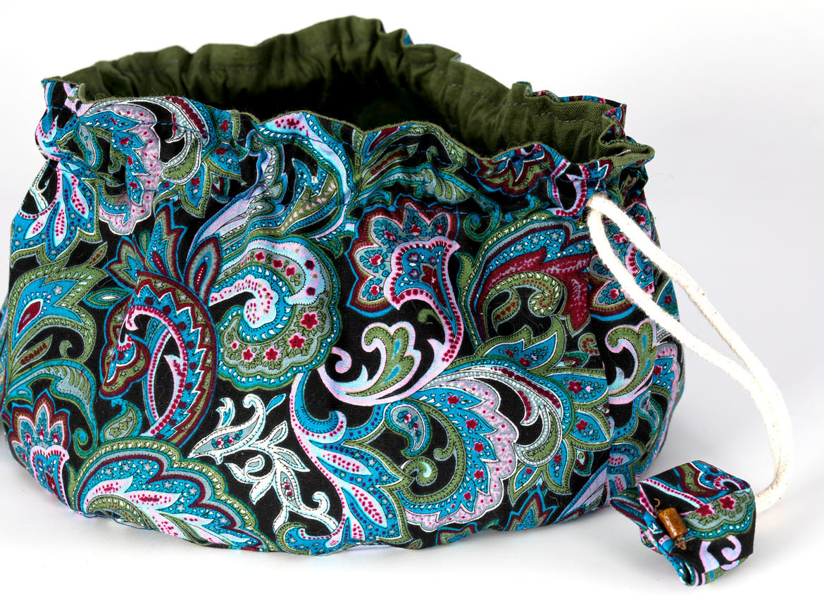 Linen pouch # 30215, handmade