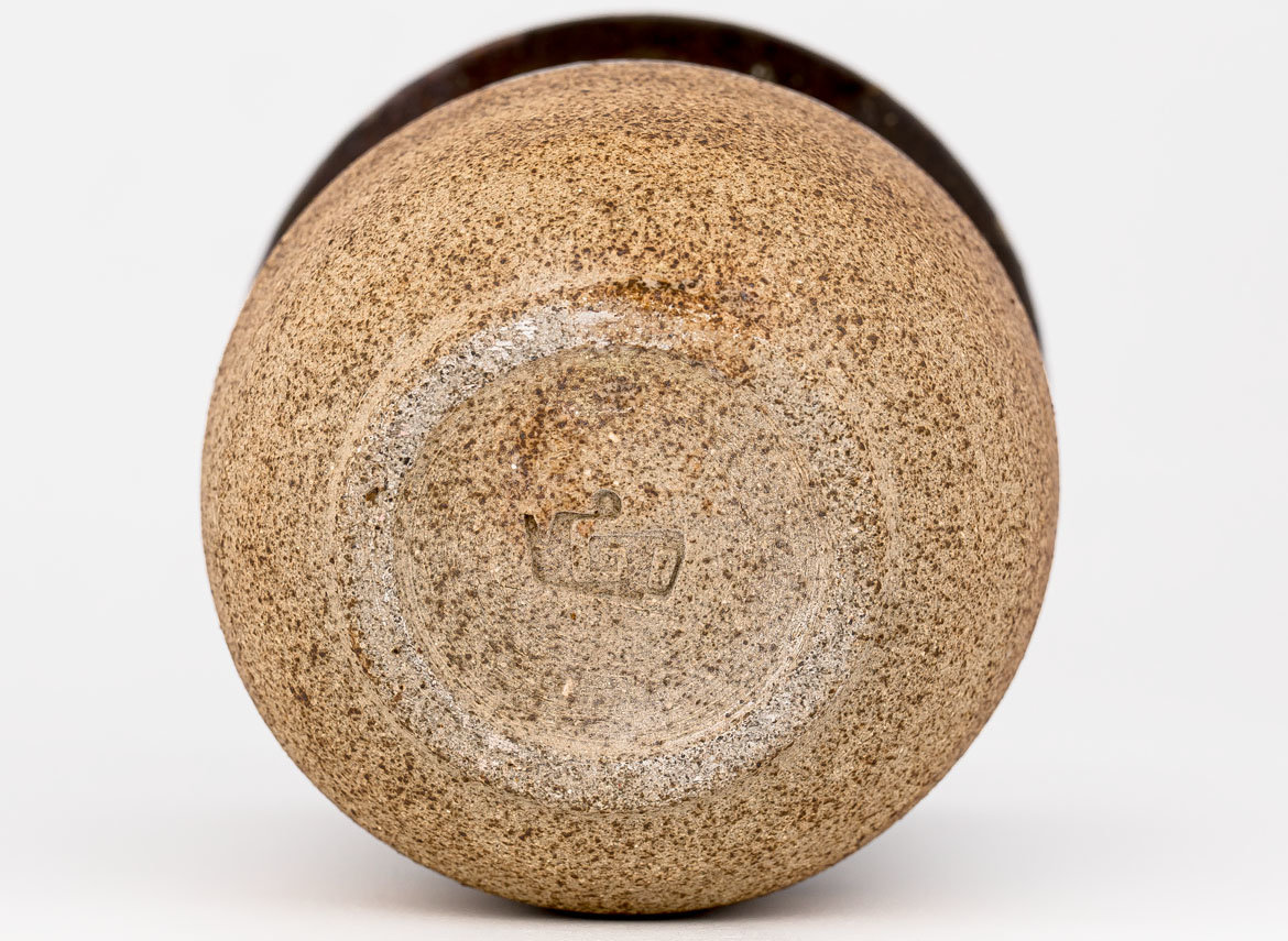 Vessel for mate (kalabas) # 30671, ceramic