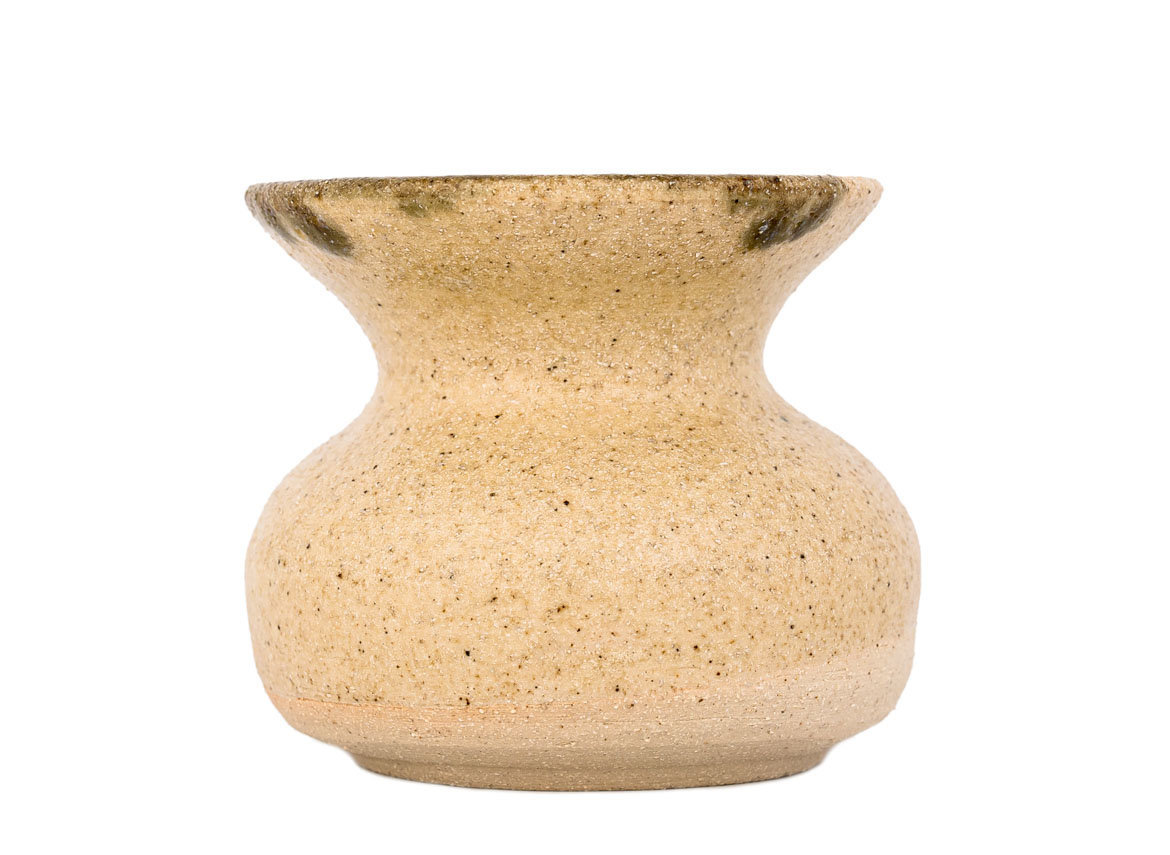 Vessel for mate (kalabas) # 30674, ceramic