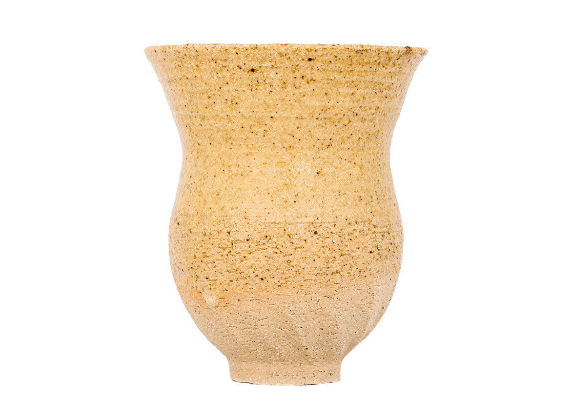Vessel for mate (kalabas) # 30677, ceramic