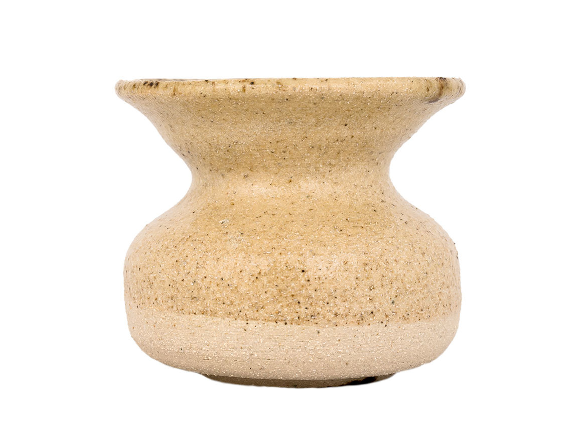 Vessel for mate (kalabas) # 30685, ceramic