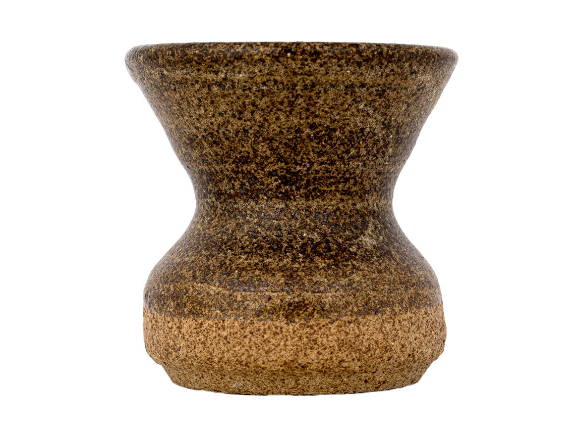 Vessel for mate (kalabas) # 30689, ceramic