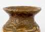 Vessel for mate (kalabas) # 30694, ceramic