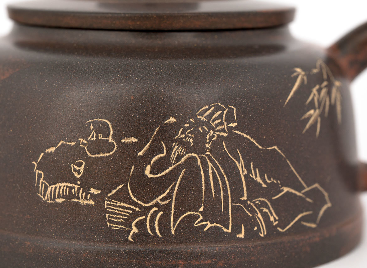 Чайник # 30796, керамика из Циньчжоу, 216 мл.