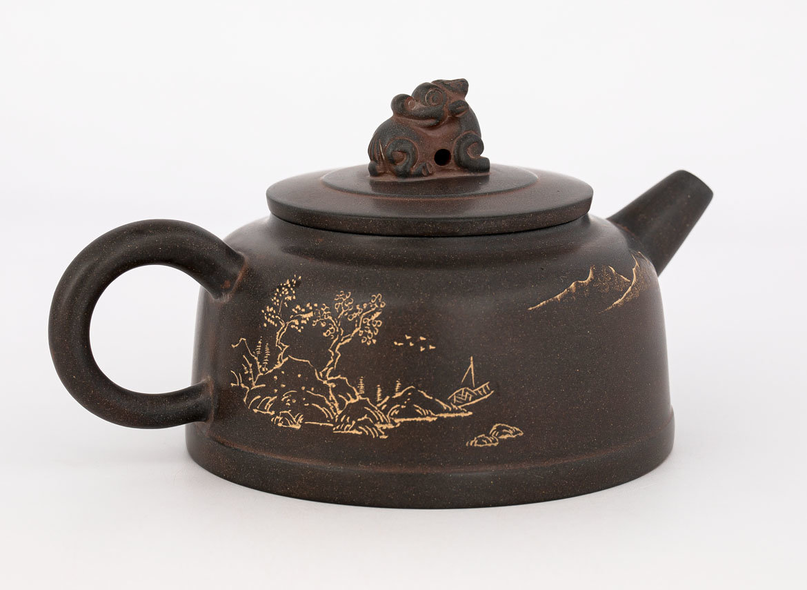 Чайник  # 30797, керамика из Циньчжоу, 216 мл.
