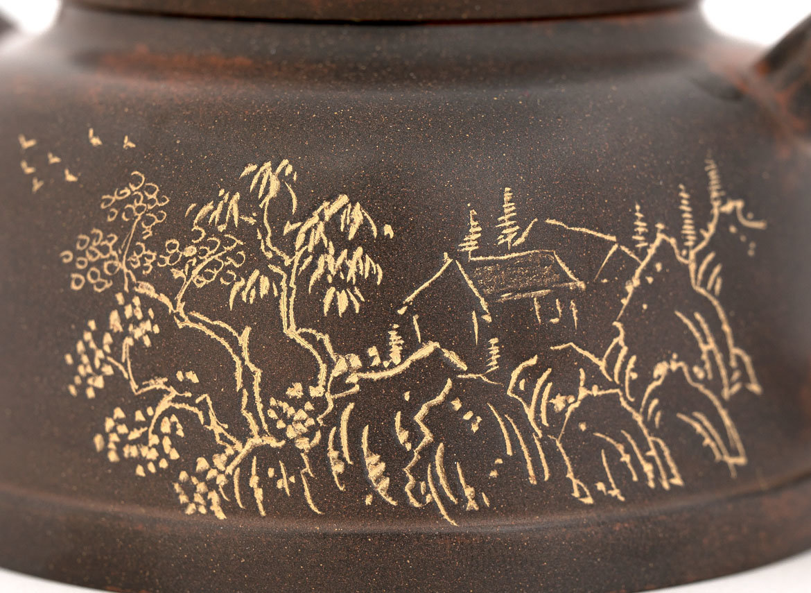 Чайник # 30798, керамика из Циньчжоу, 216 мл.