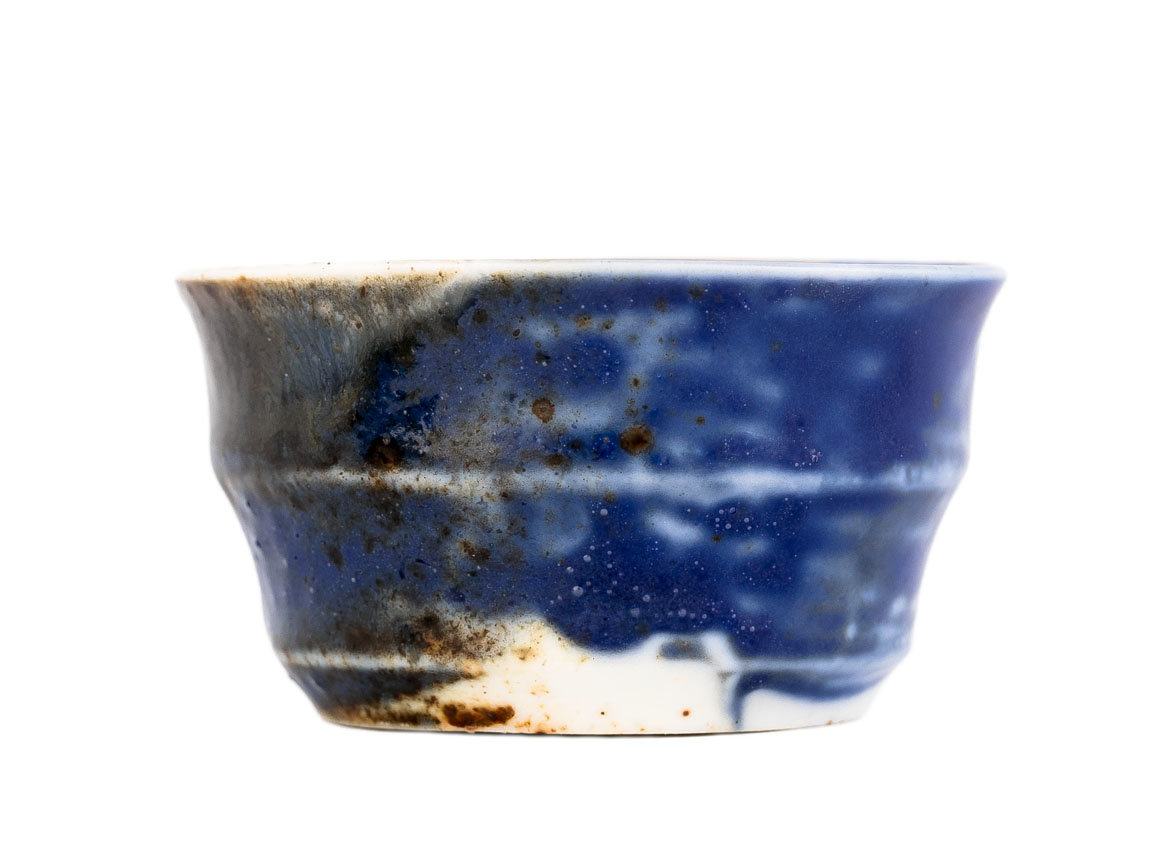 Cup # 31012, wood firing/porcelain, 60 ml.